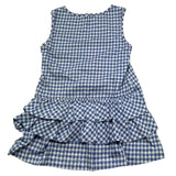 Monnalisa Canotta Fantasia Quadretti per Bambina 1136P8A2 BLU MONNALISA 