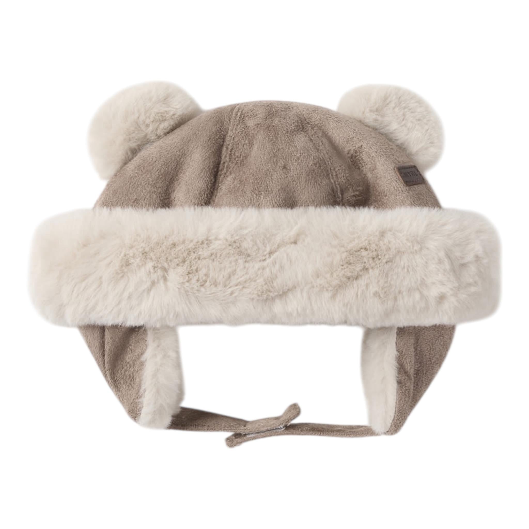 MAYORAL cappello tinta unita con peluche Beige per Neonato 9775 BEIGE MAYORAL 