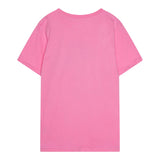 Stella Mccartney T-Shirt Girocollo Tinta Unita con Stampa per Bambina TW8A81 ROSA STELLA McCARTNEY 