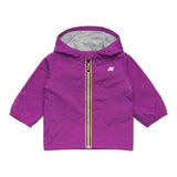 K-Way Giubbino Tinta Unita con Zip E Cappuccio per Neonata K4136IWX VIOLA K-WAY 