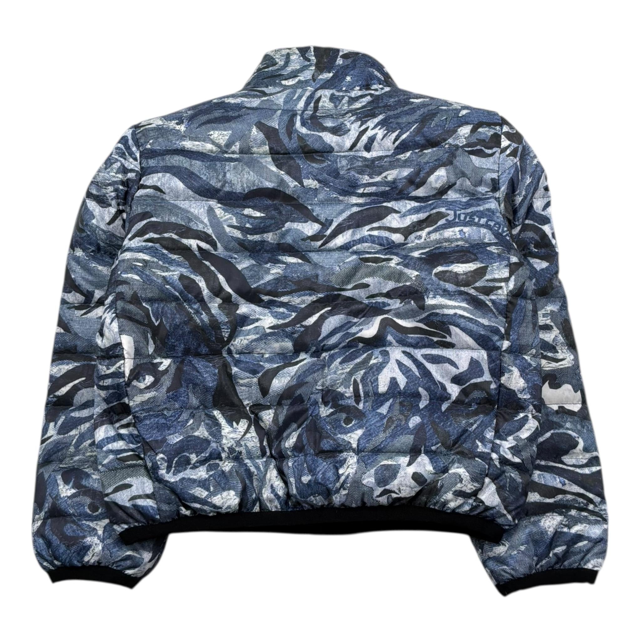 Just Cavalli Giubbino Reversibile Bicolore per Neonato JIP26089PI NERO/BLU JUST CAVALLI 