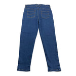 Carre'Ment Beau Jeans Tinta Unita con Girovita Regolabile per Bambina Y30268 BLU CARRE'MENT BEAU 