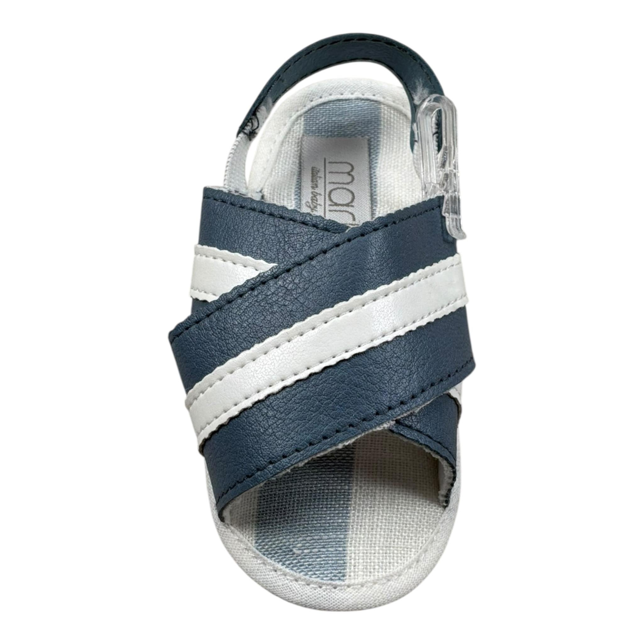 Marlu' Sandali Bicolore per Neonato EF50SCBIS GRIGIO MARLU' 