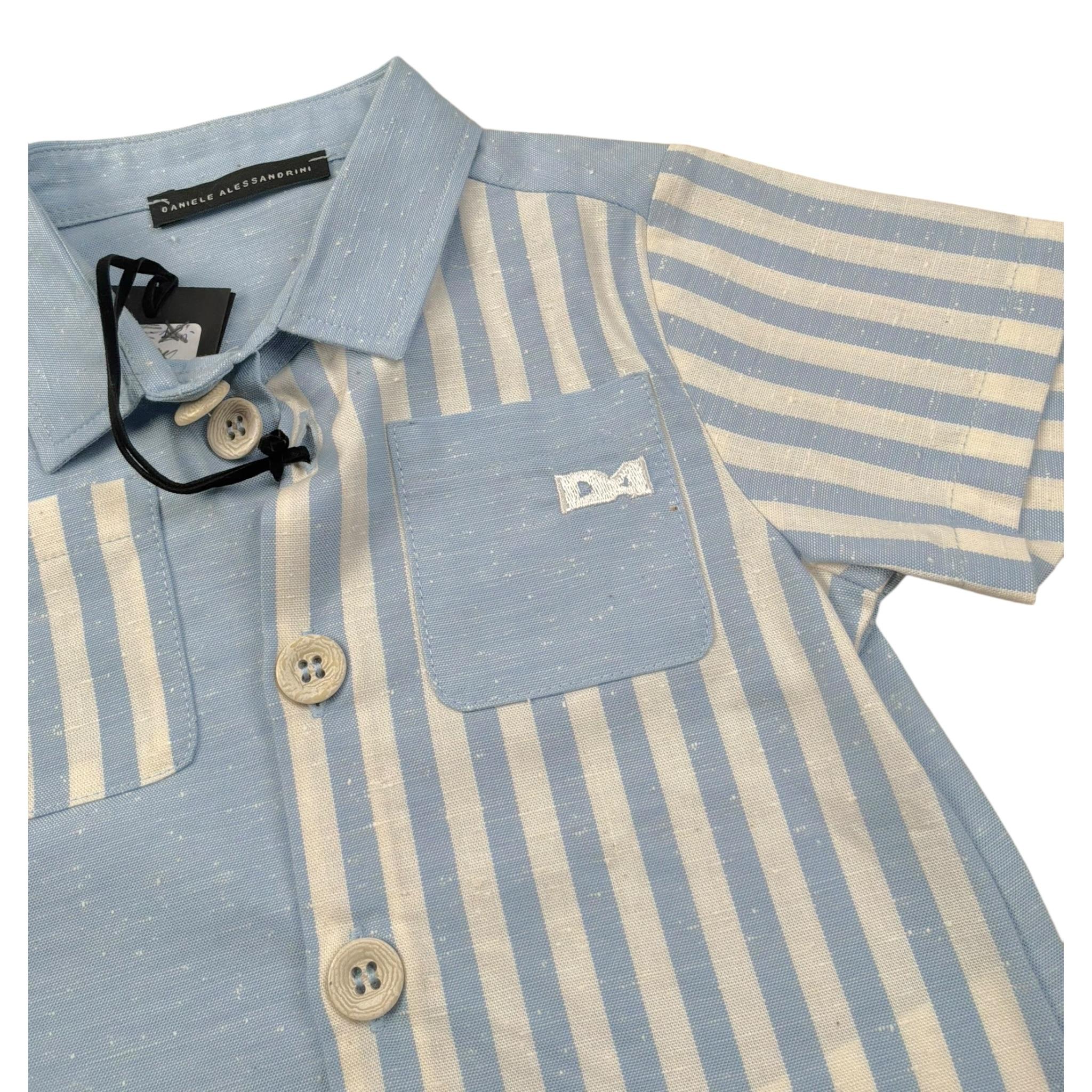 Daniele Alessandrini Completo 2 Pezzi Camicia-Bermuda per Neonato 1296K200168 AZZURRO DANIELE ALESSANDRINI 