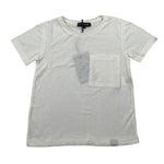 Imperial Kids T-Shirt Tinta Unita con Taschino per Bambino MBB9030B72 PANNA IMPERIAL KIDS 