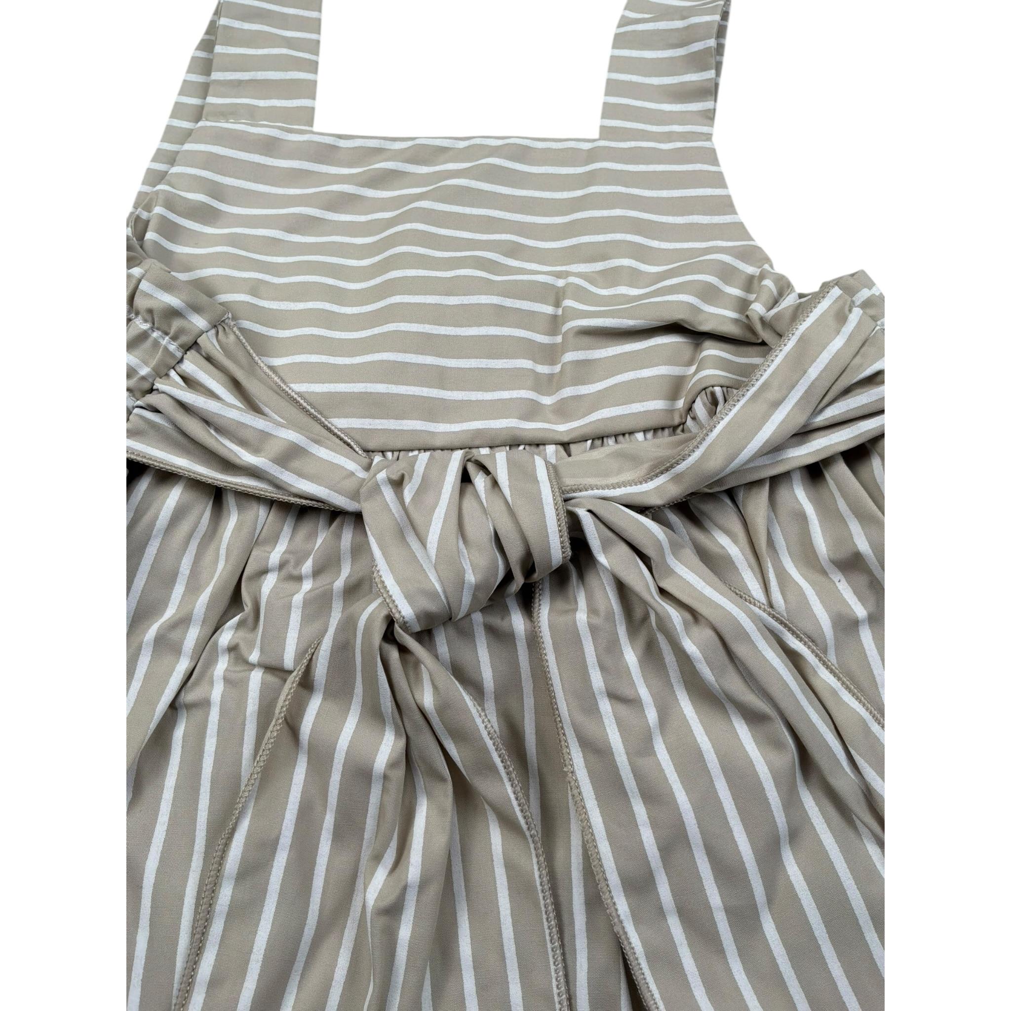 Le Bebe Top Giromanica Tinta Unita Fantasia A Righe per Neonata LBG5820 BEIGE LE BEBE 