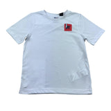 K-Way T-Shirt Girocollo Tinta Unita con Stampa per Bambino K3148NW BIANCO K-WAY 