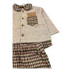 NANAN completo 2 pezzi maglia-pantalone Beige per Neonato I2413406BE BEIGE NANAN 