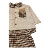 NANAN completo 2 pezzi maglia-pantalone Beige per Neonato I2413406BE BEIGE NANAN 