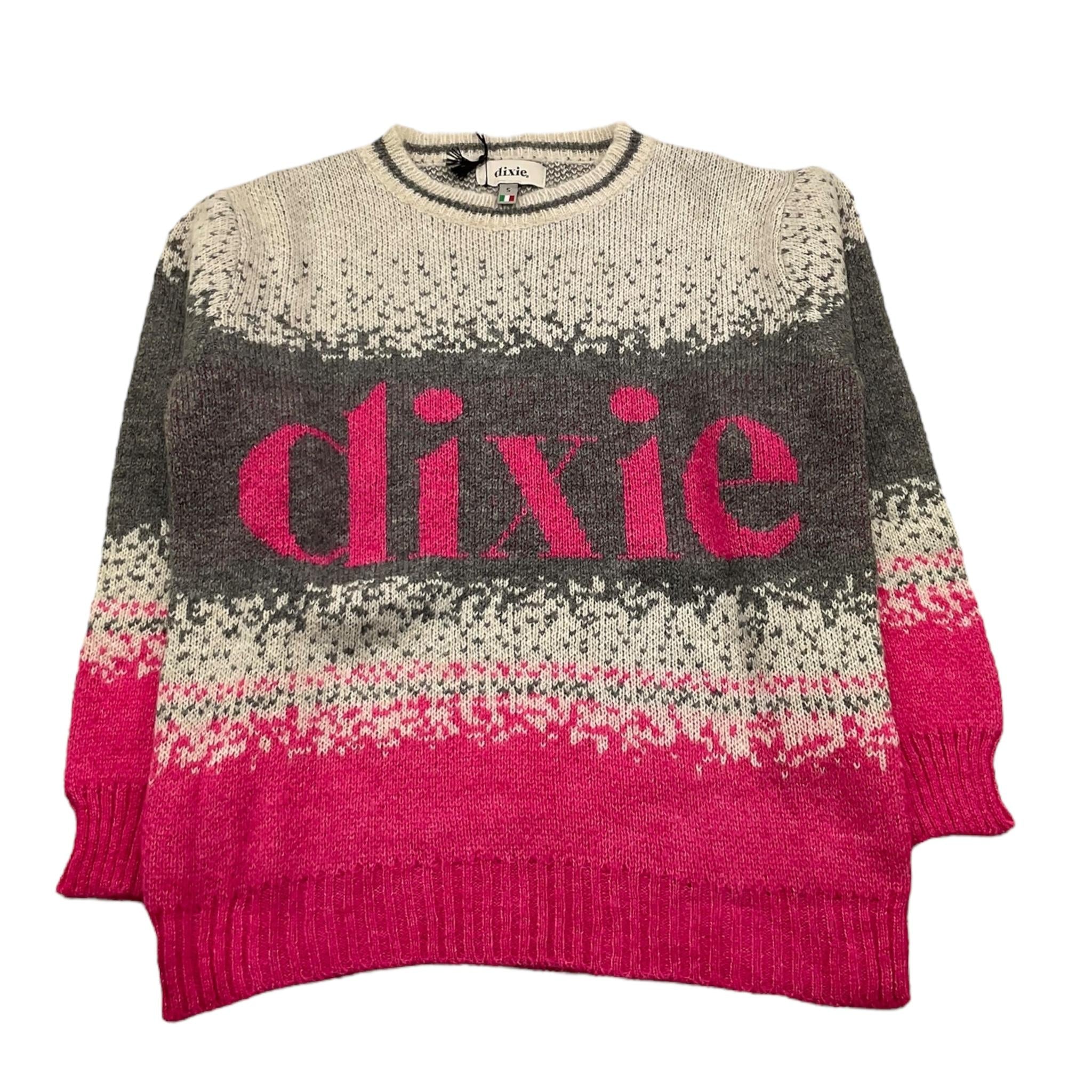 DIXIE maglia girocollo tricolore Multicolor per Bambina NB40231G67 MULTICOLOR DIXIE 