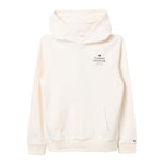 TOMMY HILFIGER felpa tinta unita con cappuccio e stampa Panna per Bambino KB0KB09193 PANNA TOMMY HILFIGER 