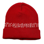 CESARE PACIOTTI cappello tinta unita con logo Rosso per Neonato CAP2304B ROSSO CESARE PACIOTTI 