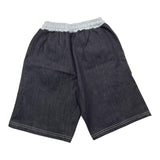Brian Rush Zweifarbige Bermuda-Shorts mit elastischem Bund Blau/Hellblau für Babys