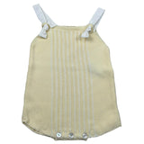 Paz Rodriguez Pagliaccetto Giromanica Tinta Unita per Neonata 022122292 GIALLO PAZ RODRIGUEZ 