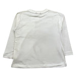MAYORAL shirt girocollo tinta unita con stampa in contrasto Bianco per Bambino 4058 BIANCO MAYORAL 