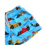 Saint Barth Costume Tinta Unita con Stampa per Bambino SPEED AZZURRO SAINT BARTH 