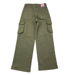 TO be too jeans tinta unita modello palazzo Verde per Bambina TFBF24P651 VERDE TO be too 