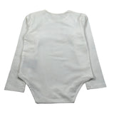 John Richmond Body Manica Lunga tinta unita con Logo Panna per Neonata RIA23096VEN PANNA JOHN RICHMOND 