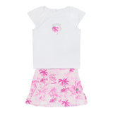 Guess Completo 2 Pezzi T-Shirt-Gonna per Neonata A5GG18K6YW4 BIANCO GUESS 