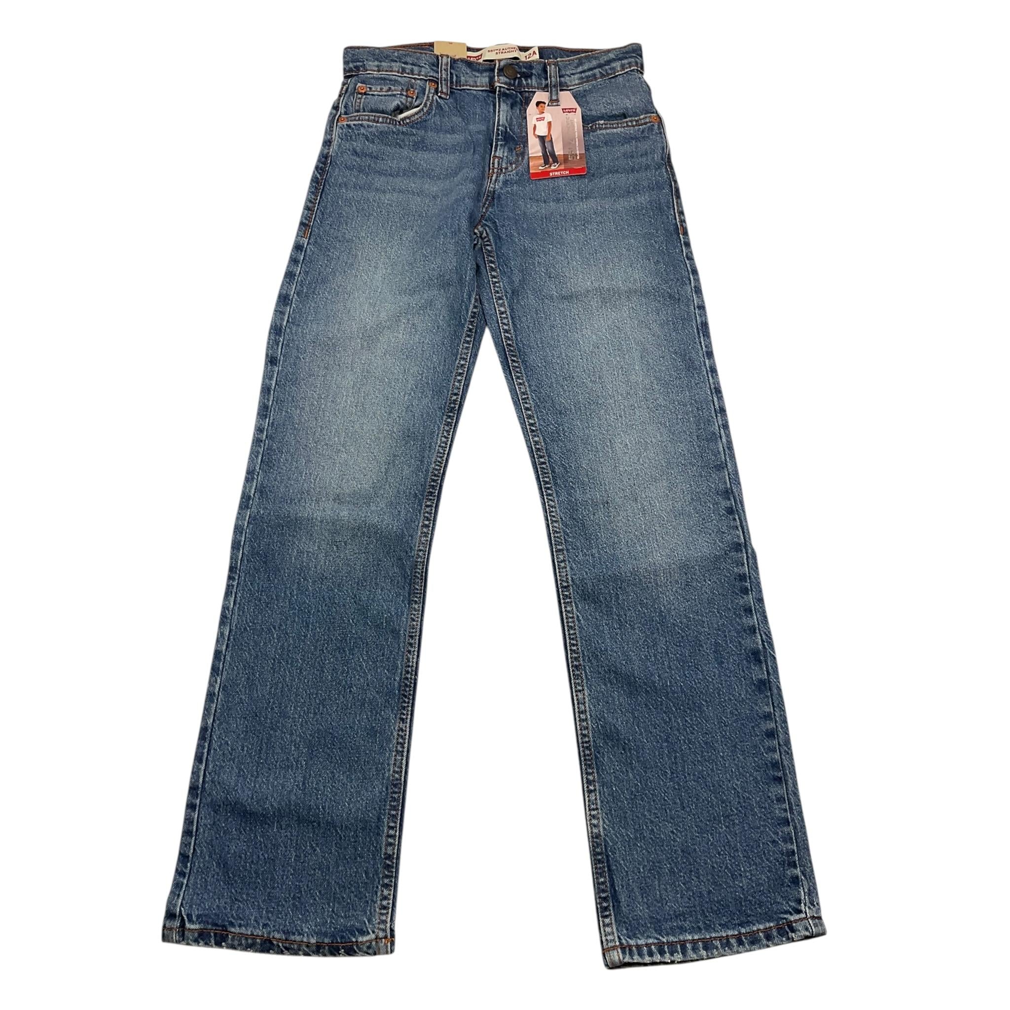 LEVI'S jeans tinta unita con girovita regolabile Blu per Bambino 9EL231 BLU LEVI'S 