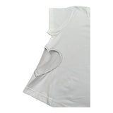 Liu Jo T-Shirt Girocollo Tinta Unita con Applicazione per Bambina GA5067XXX BIANCO LIU JO 