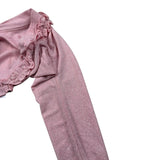 Monnalisa Coprispalle Tinta Unita con Rouches per Bambina 175800 ROSA MONNALISA 
