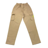 Datch Pantalone Tinta Unita Con Elastico In Vita Sabbia Per Bambino