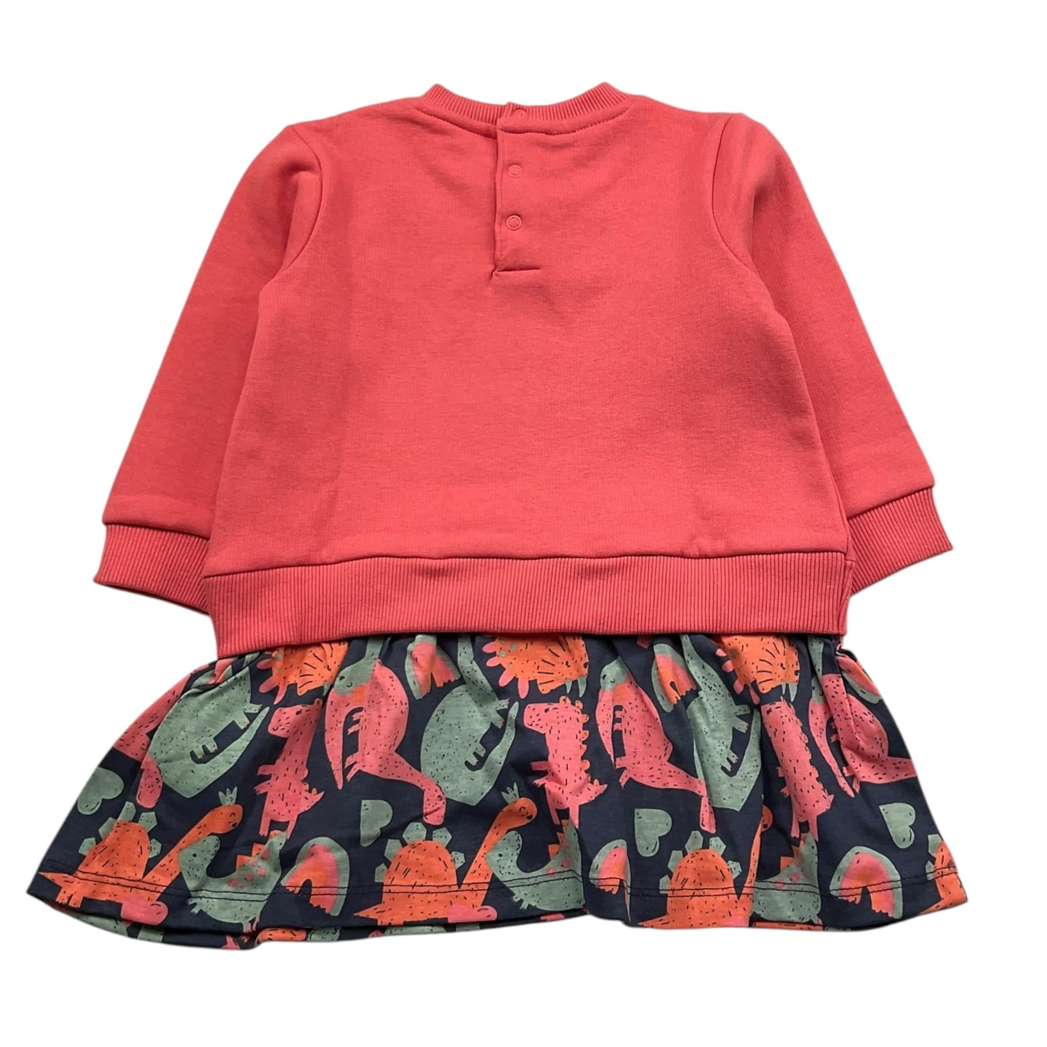 LOSAN abiti manica lunga tinta unita Rosa per Neonata LBGAP0501 ROSA LOSAN 