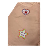 Philosophy Short Tinta Unita Con Cinturino Rosa Per Bambina