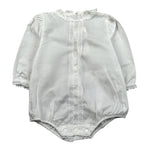 Wedoble Body Camicia Manica Lunga Tinta Unita per Neonata V230196A BIANCO WEDOBLE 