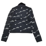 MARC ELLIS maglia collo alto tinta unita logata Nero per Bambina JMJSW00172 NERO MARC ELLIS 