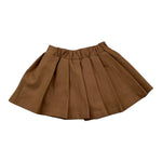 FUN & FUN gonna tinta unita con elastico in vita Marrone per Neonata FNSK00357 MARRONE FUN & FUN 