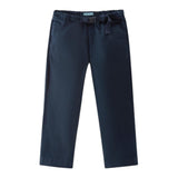 Woolrich Pantalone Tinta Unita con Elastico In Vita per Bambino CFWKTR0105MRUT3343 BLU WOOLRICH 