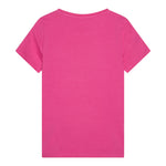 Guess T-Shirt Girocollo Tinta Unita con Stampa per Bambina K5GI16K6YW4 FUXIA GUESS 