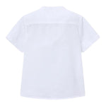 Mayoral Camicia Mezza Manica Tinta Unita per Bambino 3113 BIANCO MAYORAL 