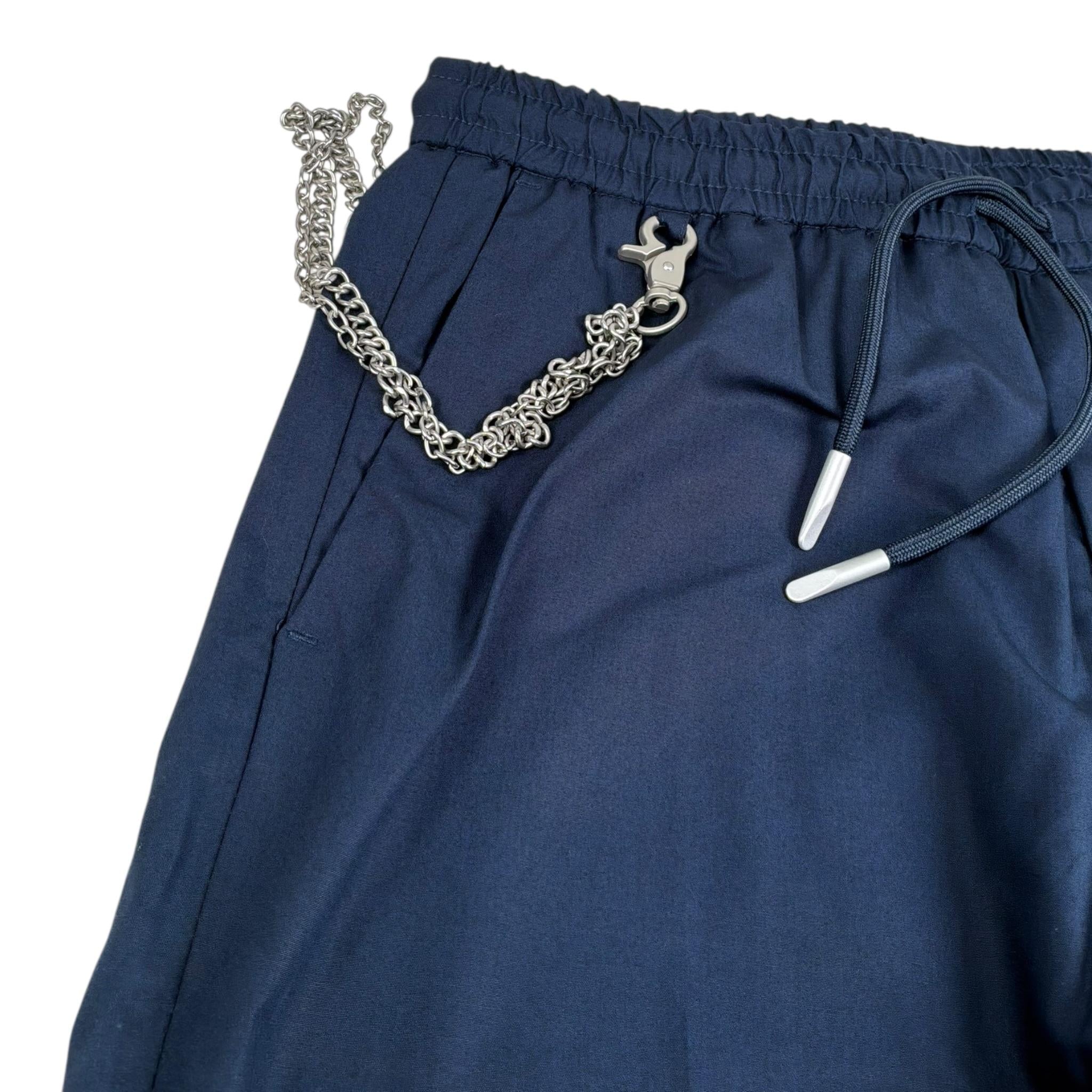 Antony Morato Pantalone Tinta Unita con Elastico In Vita per Bambino MKTR00240X BLU ANTONY MORATO 