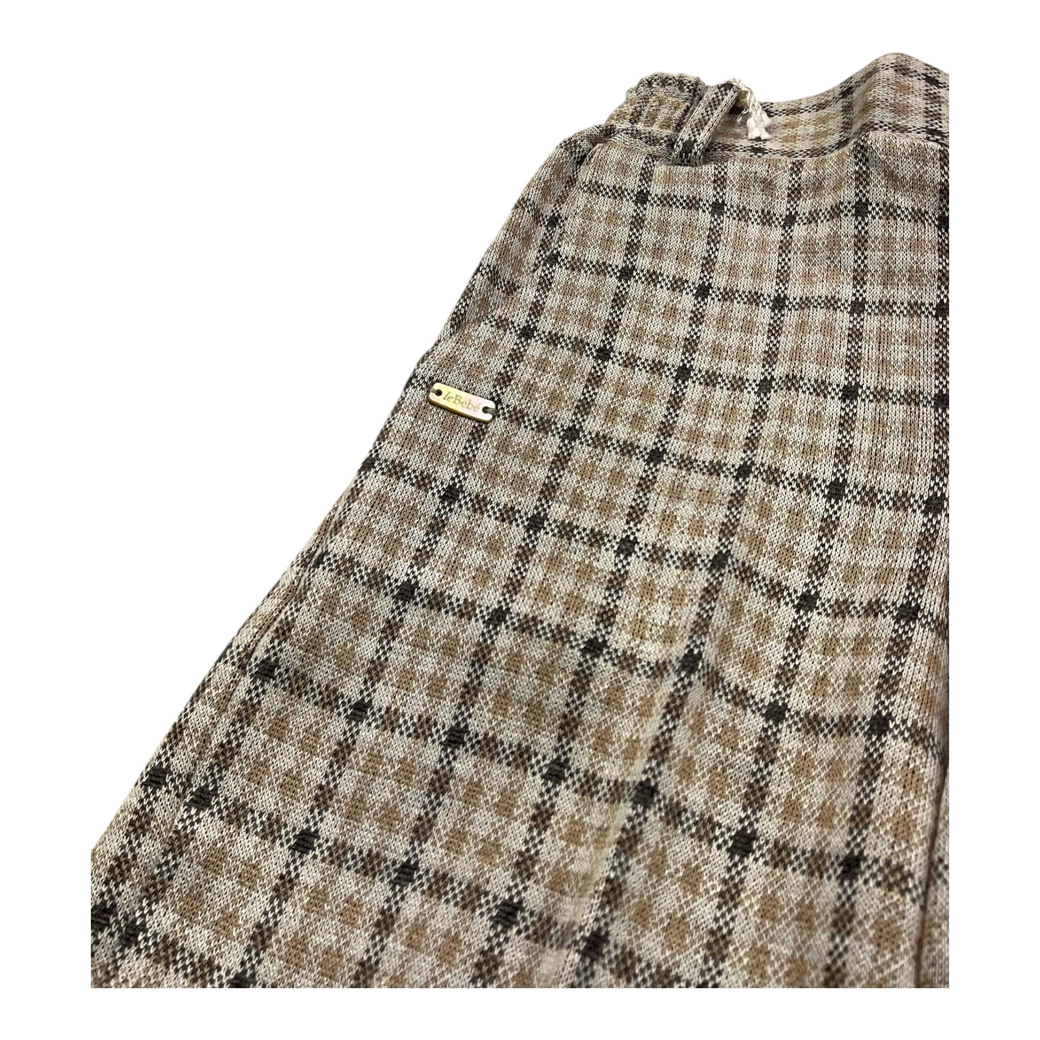 LE BEBE' bermuda tinta unita con microfantasia Panna per Neonato LBB4334 PANNA LE BEBE' 