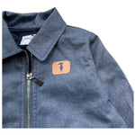 Trussardi Giubbino Tinta Unita con Zip per Neonato TIP26042GB BLU TRUSSARDI 