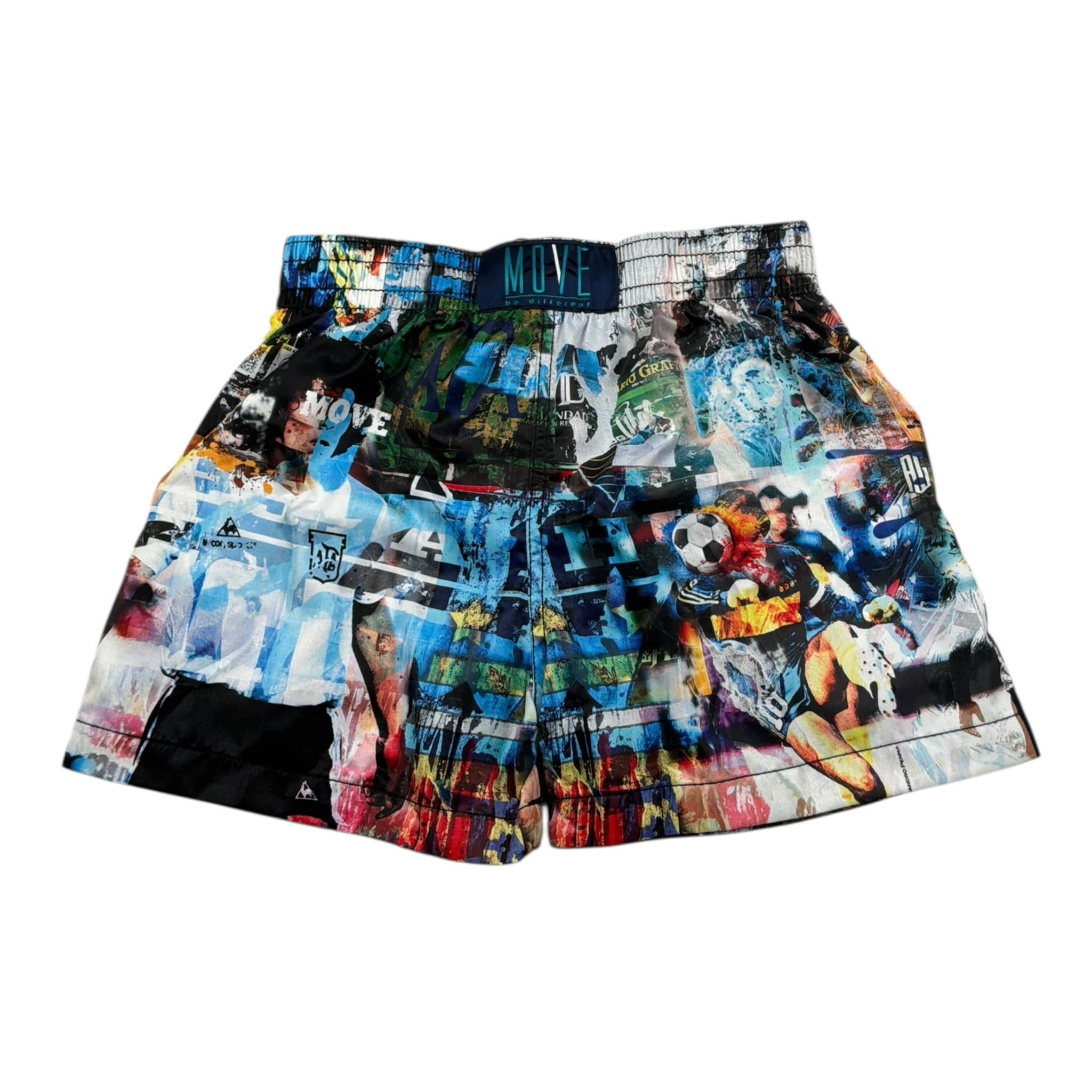 Move Costume Modello Boxer Tinta Unita con Fantasia per Bambino DIEGO BIANCO MOVE 