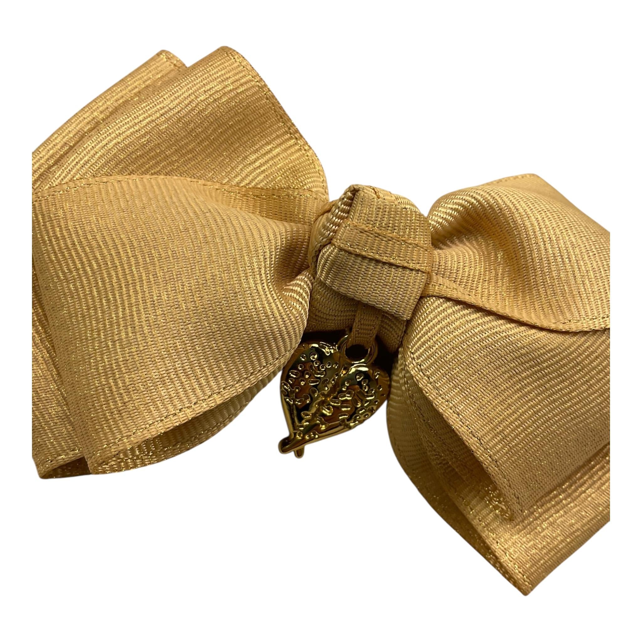 ANGEL'S FACE fermaglio capelli tinta unita forma fiocco Oro per Bambina MBB ORO ANGEL'S FACE 