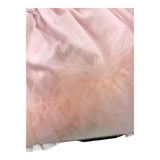 Barcellino Completo 2 Pezzi T-Shirt-Gonna Bicolore Bianco Per Bambina