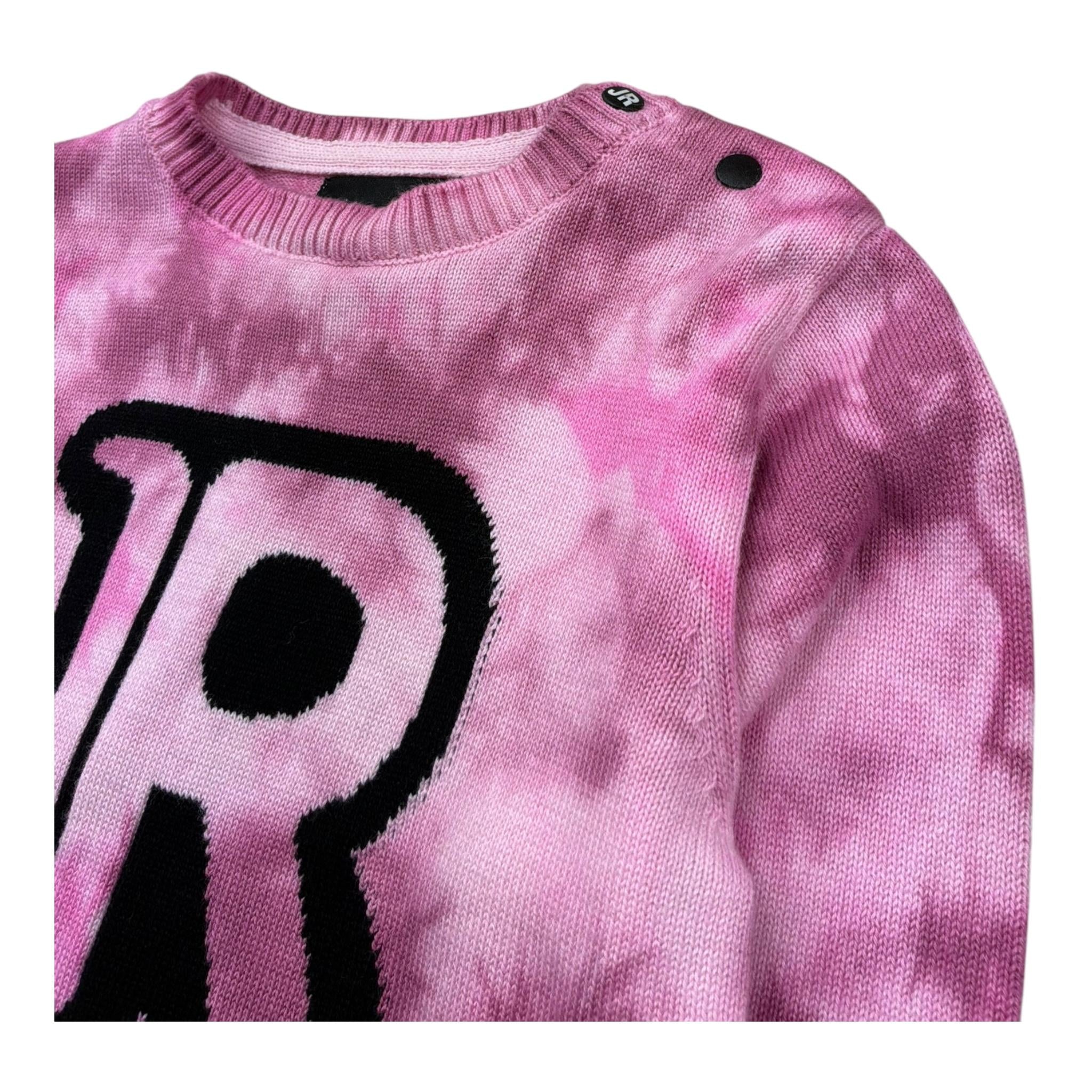 John Richmond Maglia Girocollo Stampa Fantasia per Neonata RIP26048MA ROSA JOHN RICHMOND 