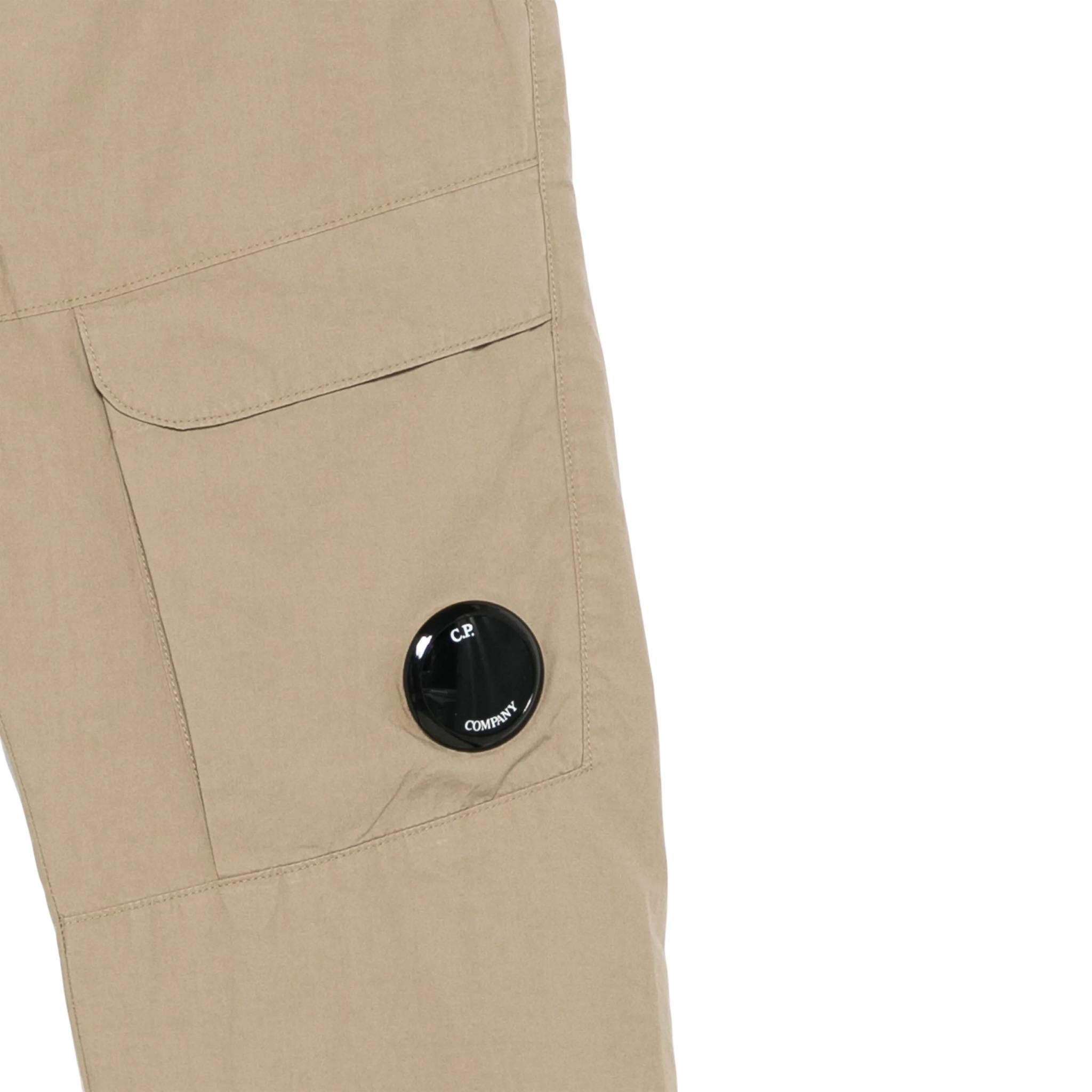 C.P. Company Pantalone tinta unita con Elastico In Vita Beige per Bambino CMP00MX BEIGE C.P. COMPANY 