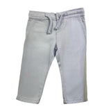 Guess Pantalone Tinta Unita Con Elastico In Vita Azzurro Polvere Per Neonato