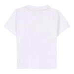 Boss T-Shirt Girocollo Tinta Unita con Stampa per Neonato J52113 BIANCO BOSS 
