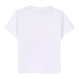 Boss T-Shirt Girocollo Tinta Unita con Stampa per Neonato J52113 BIANCO BOSS 