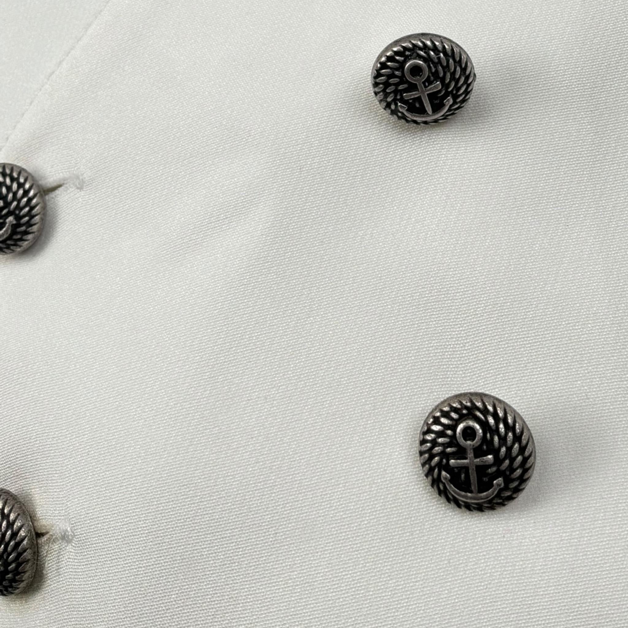 Daniele Alessandrini Gilet Tinta Unita Doppiopetto per Neonato 1296B00046X PANNA DANIELE ALESSANDRINI 