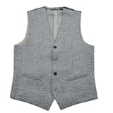 Antony Morato Gilet Tinta Unita con Microfantasia per Bambino MKVS00005 BLU ANTONY MORATO 