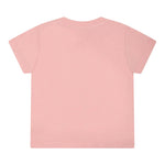 Moschino T-Shirt Girocollo Tinta Unita con Orso per Neonata MNM047L ROSA MOSCHINO 