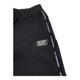 EMPORIO ARMANI pantalone tinta unita con profili logati Nero per Bambino 6DBP58 NERO EMPORIO ARMANI 